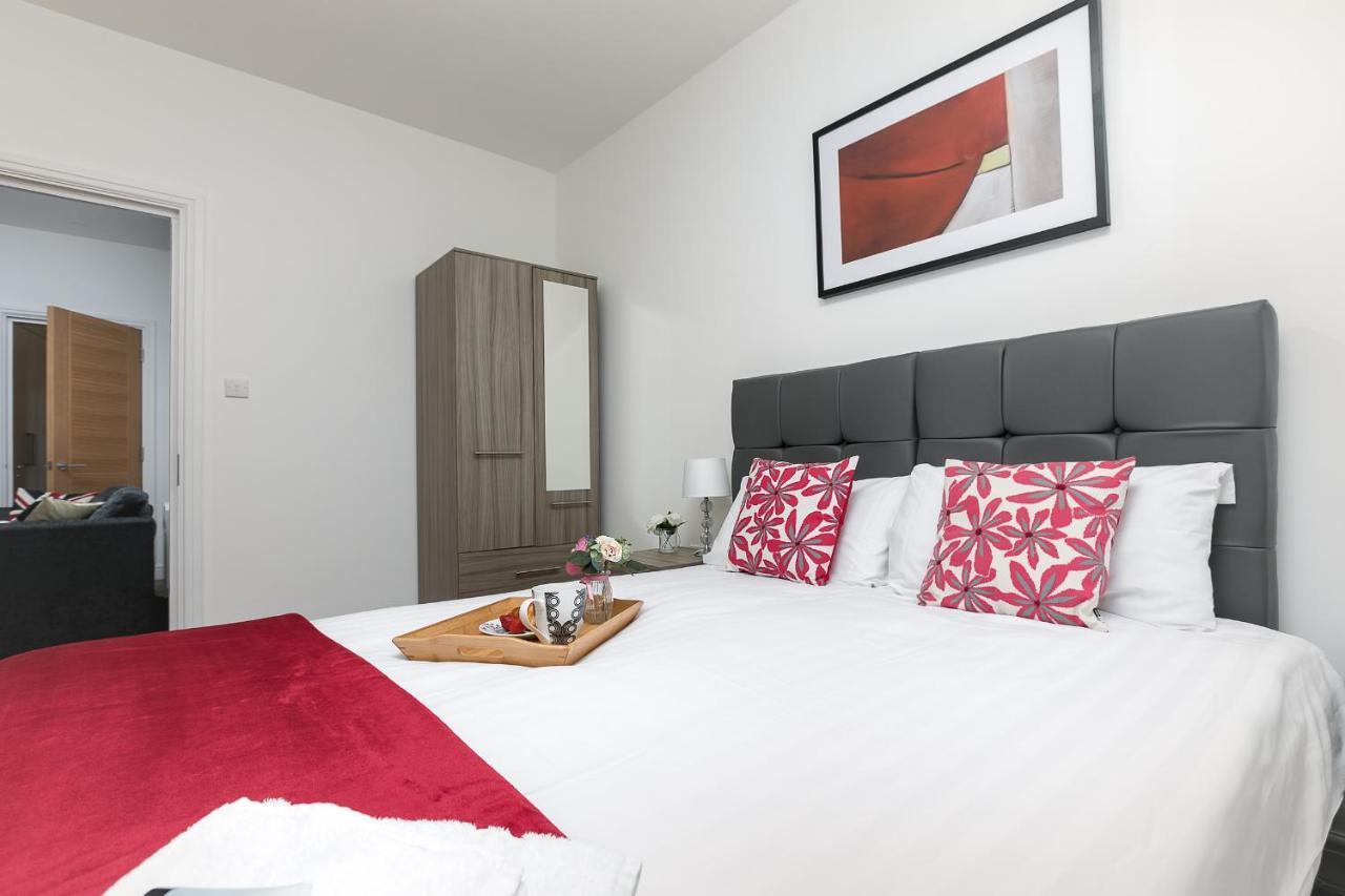 Kvm - City Apartment 9 - Contractors - Town Centre By Kvm Stays Peterborough Dış mekan fotoğraf