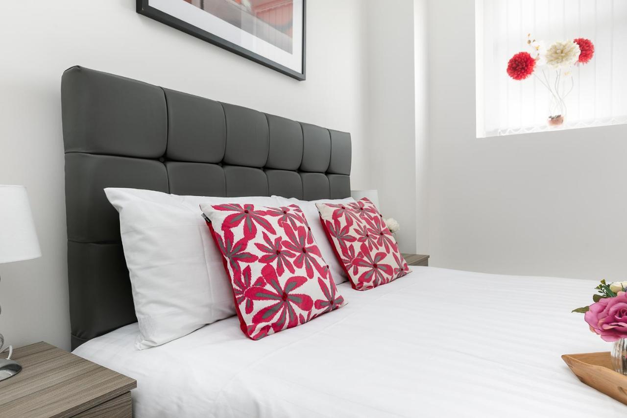 Kvm - City Apartment 9 - Contractors - Town Centre By Kvm Stays Peterborough Dış mekan fotoğraf