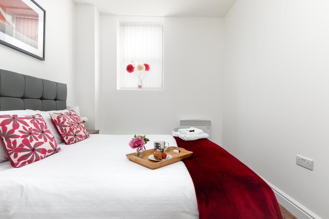Kvm - City Apartment 9 - Contractors - Town Centre By Kvm Stays Peterborough Dış mekan fotoğraf